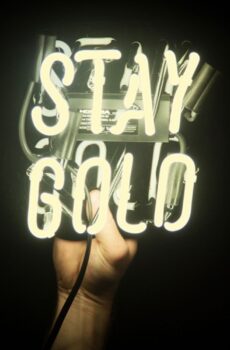Неоновая надпись Stay Cold