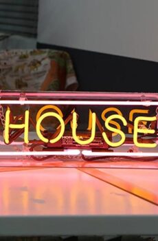 Інтер'єрний неоновий бокс «HOUSE»