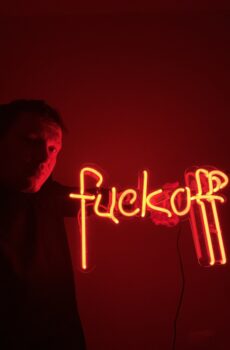 fuck off neon sign