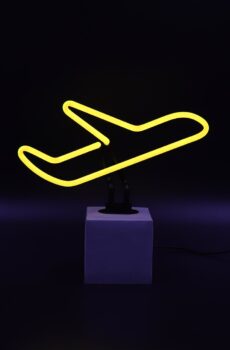 Настільний неоновий світильник «Flight Mode»