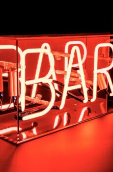 Неоновий бокс BAR