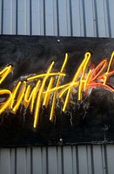 Неоновая вывеска South Art